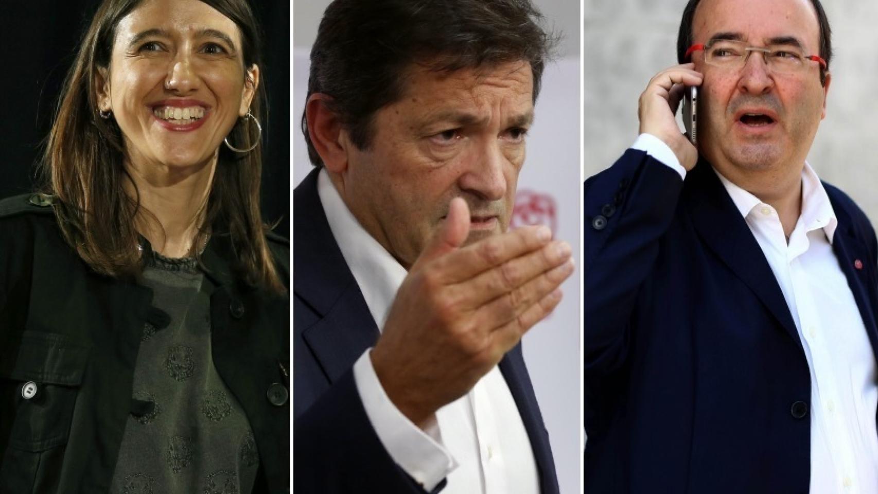 Javier Fernández tendrá que lidiar con voces discordantes como las de Parlon e Iceta.