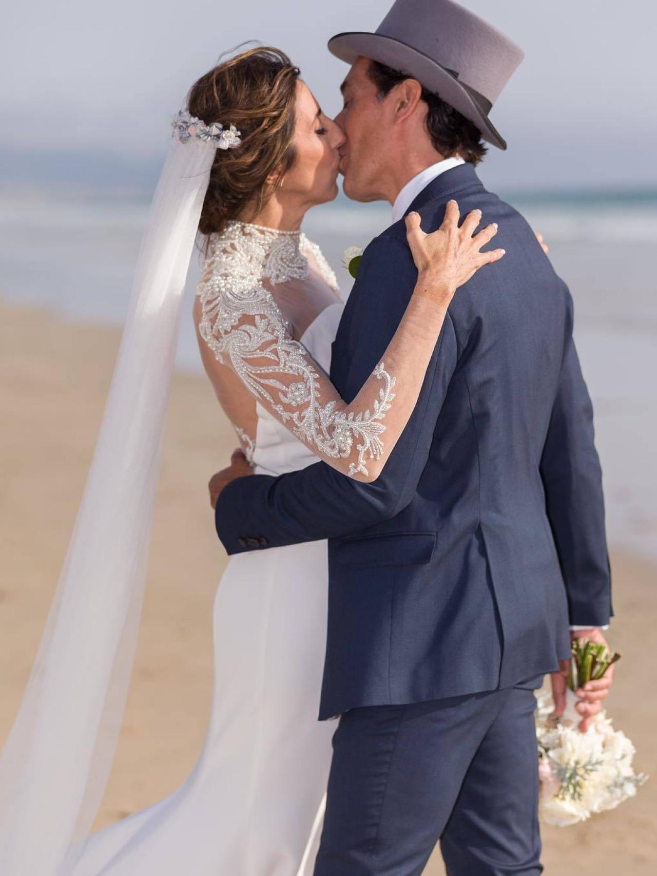 La presentadora y su marido Juan Vidal