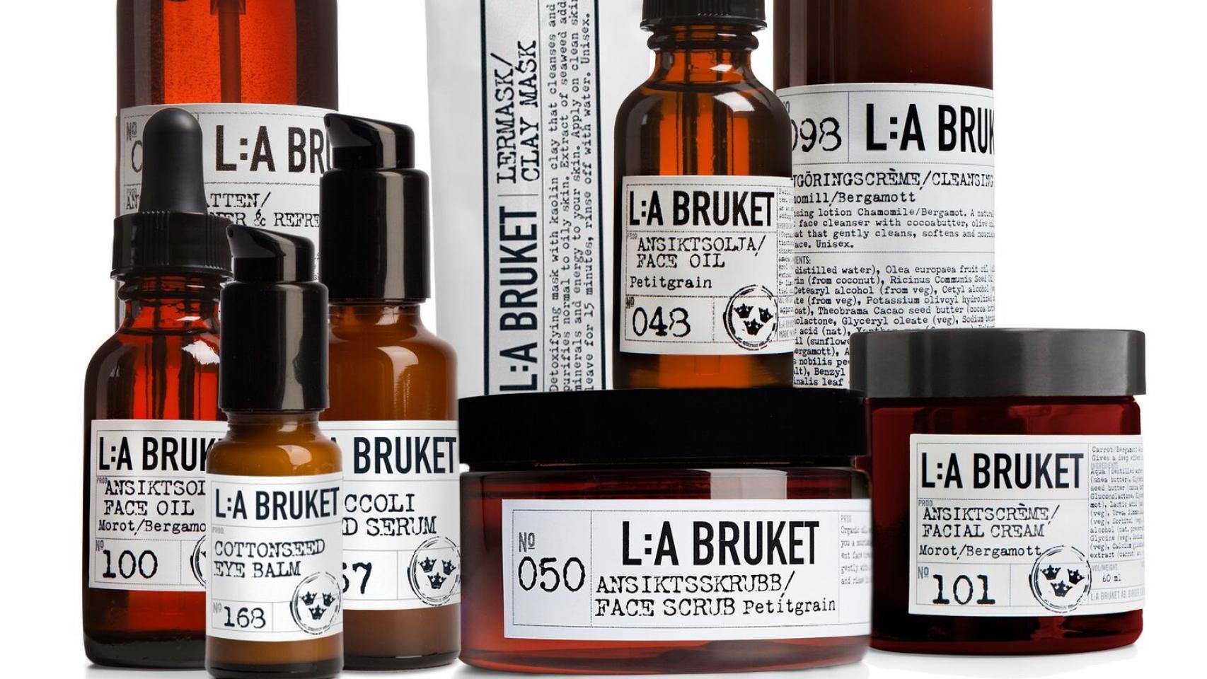 Combo de los principales productos de la marca.