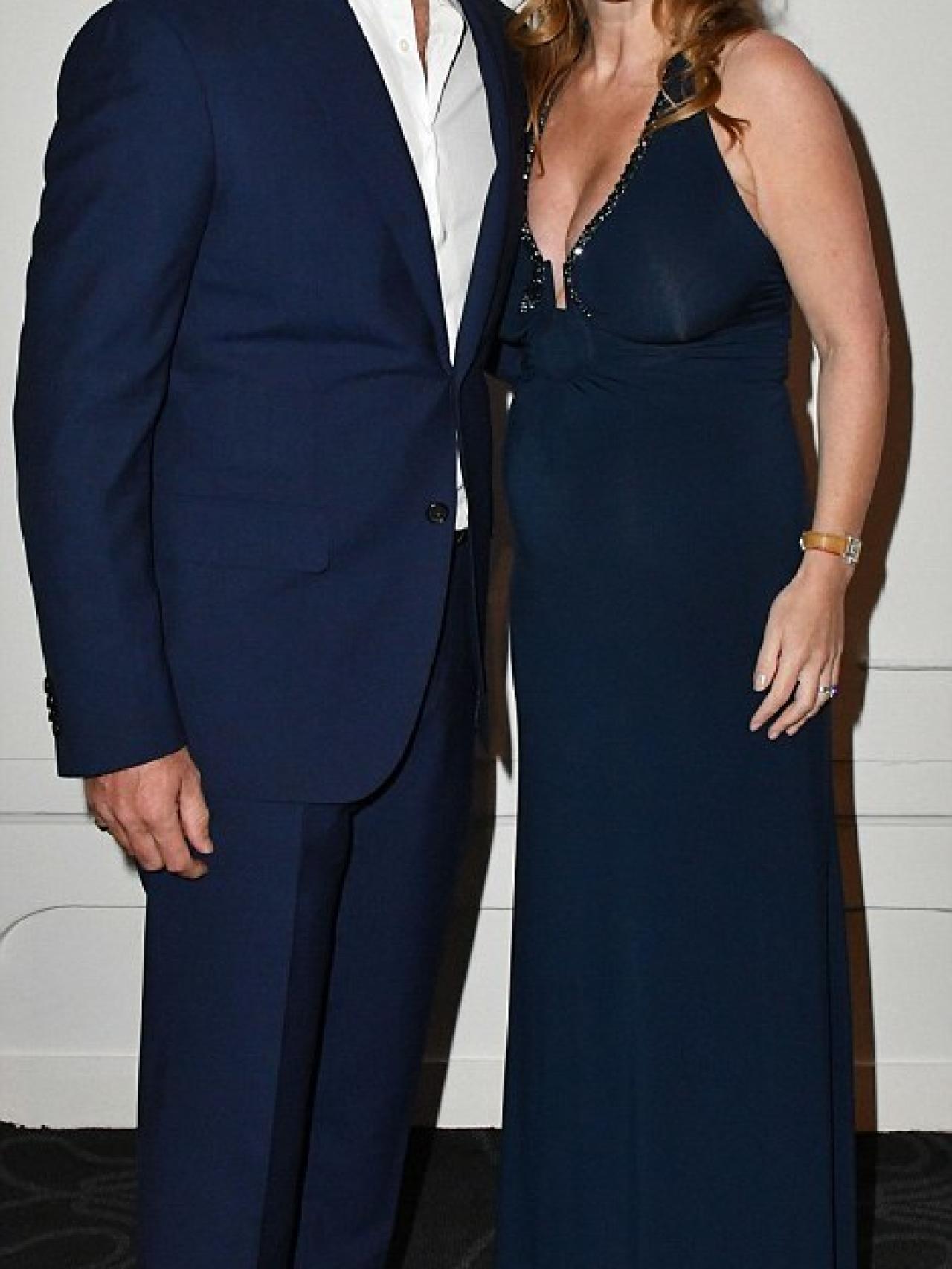 La ex Spice junto a su marido, esta semana en unos premios.