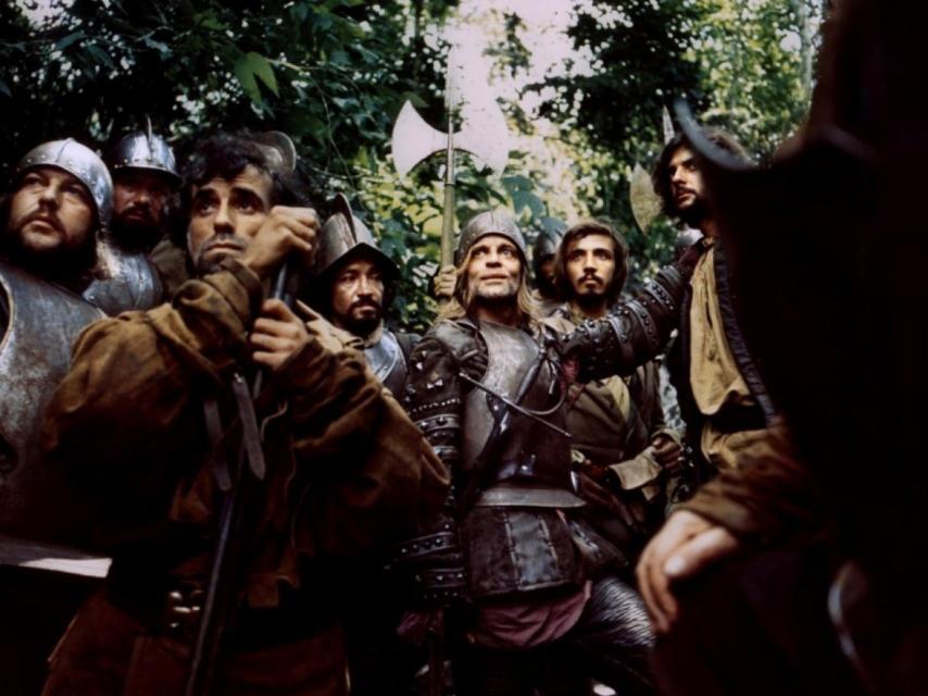 Fotograma de Aguirre o la cólera de dios, de Werner Herzog.