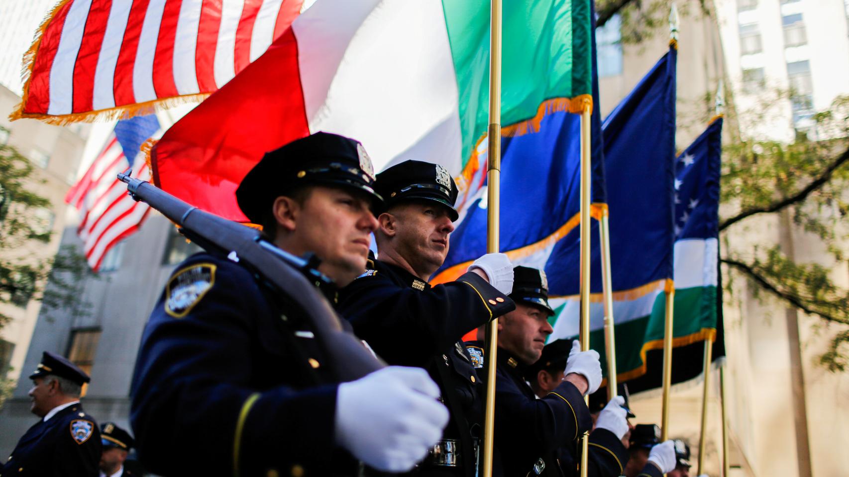 Nueva York acogió su desfile por el Día de Colón el lunes.