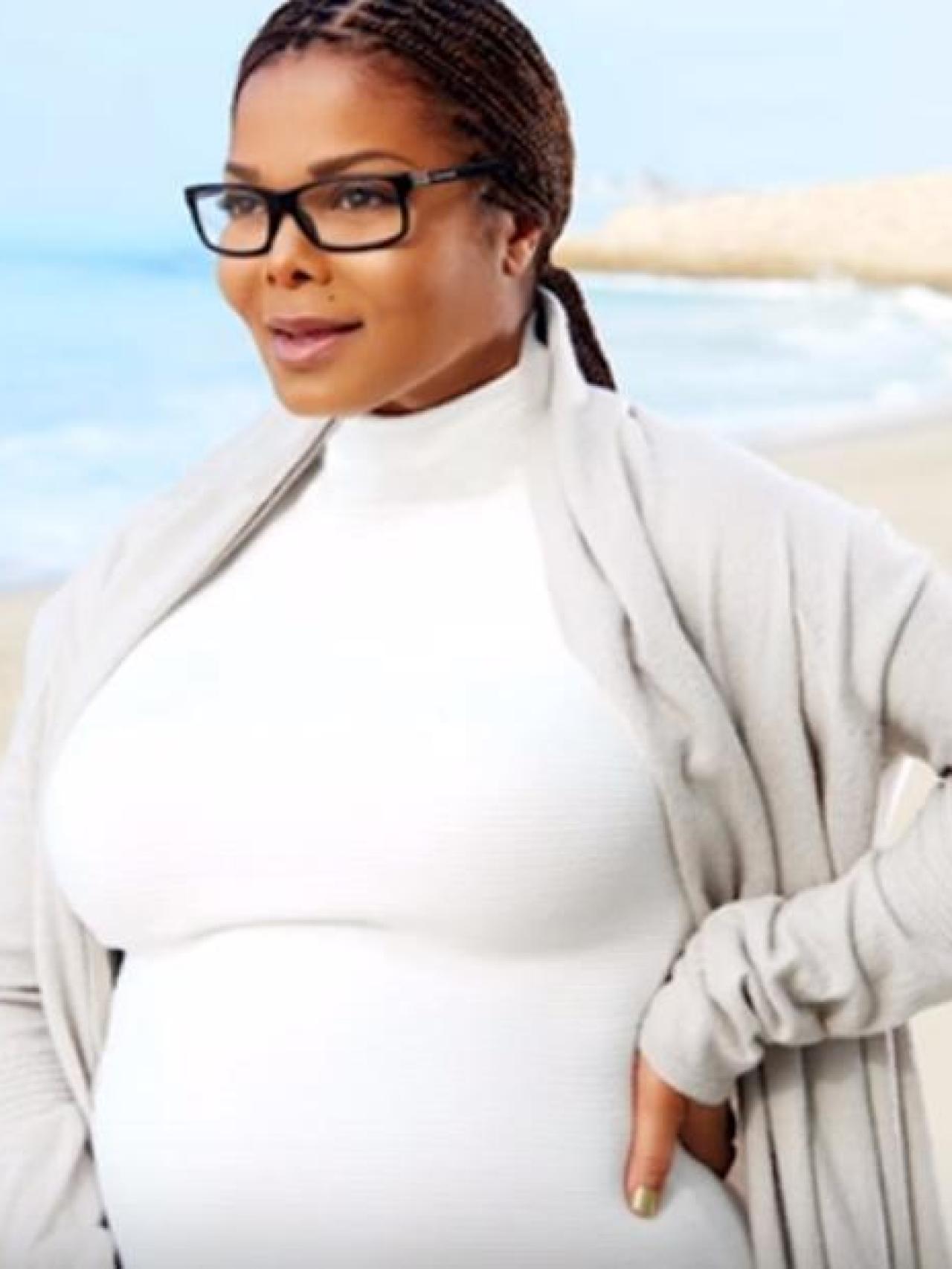 Janet Jackson muestra su embarazo en la Revista People