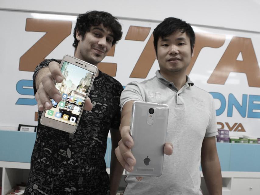 Unai y Eric, los creadores de Zetta moviles.