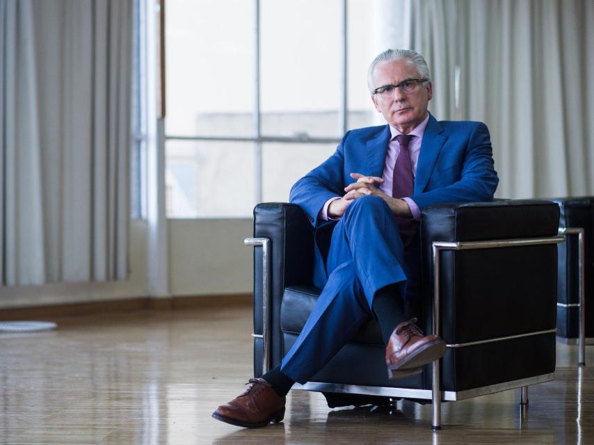 El juez Baltasar Garzón hace meses en una entrevista con EL ESPAÑOL.