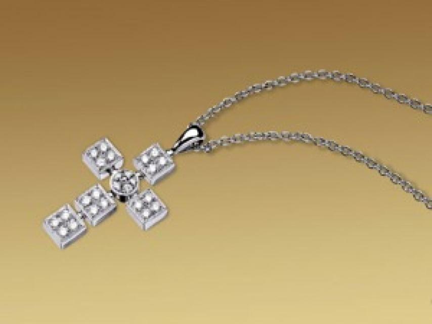 Cruz de Bulgari similar a la encontrada en casa de Correa.