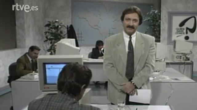 Paco Lobatón en el programa Quién sabe dónde