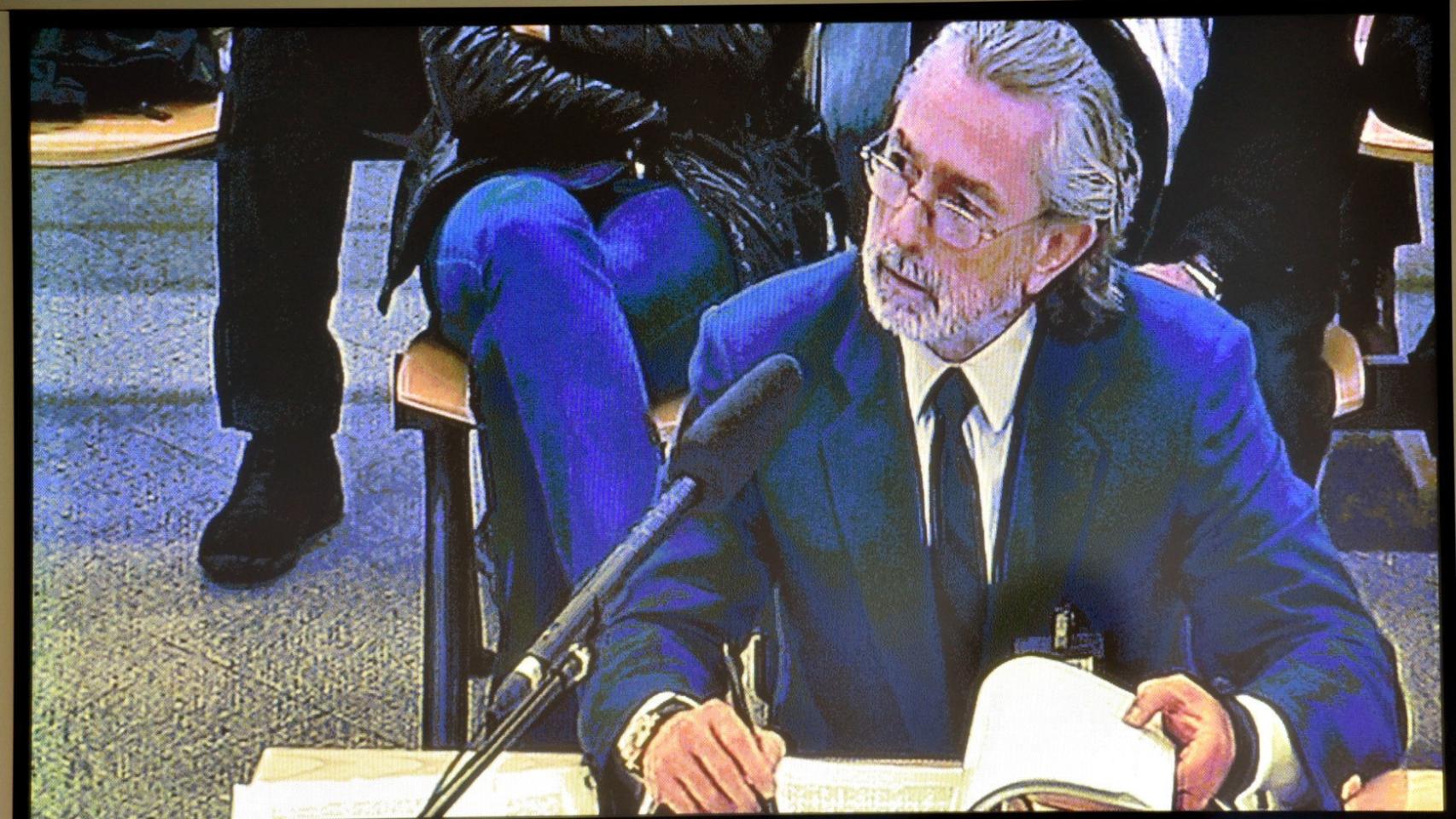 Francisco Correa, durante la declaración.