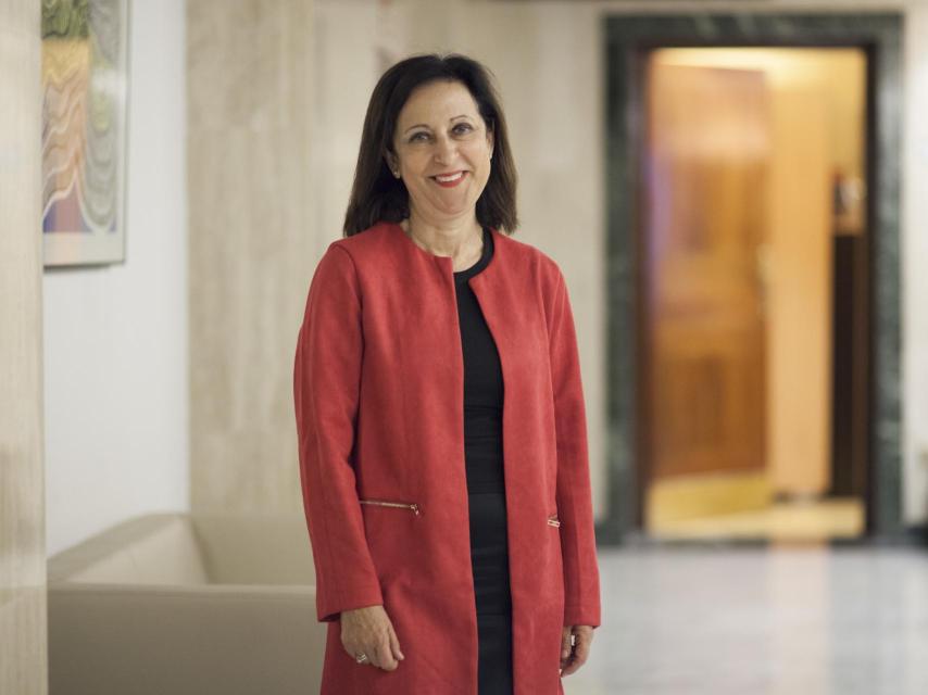 Margarita Robles, este viernes en el Congreso de los Diputados.