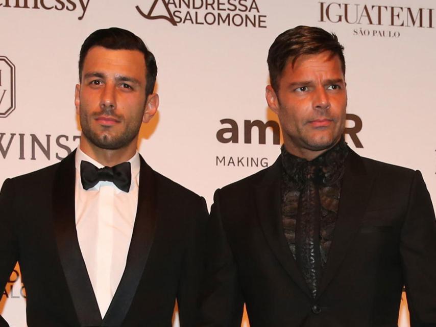 Ricky Martin y su novio Jwan Yosef