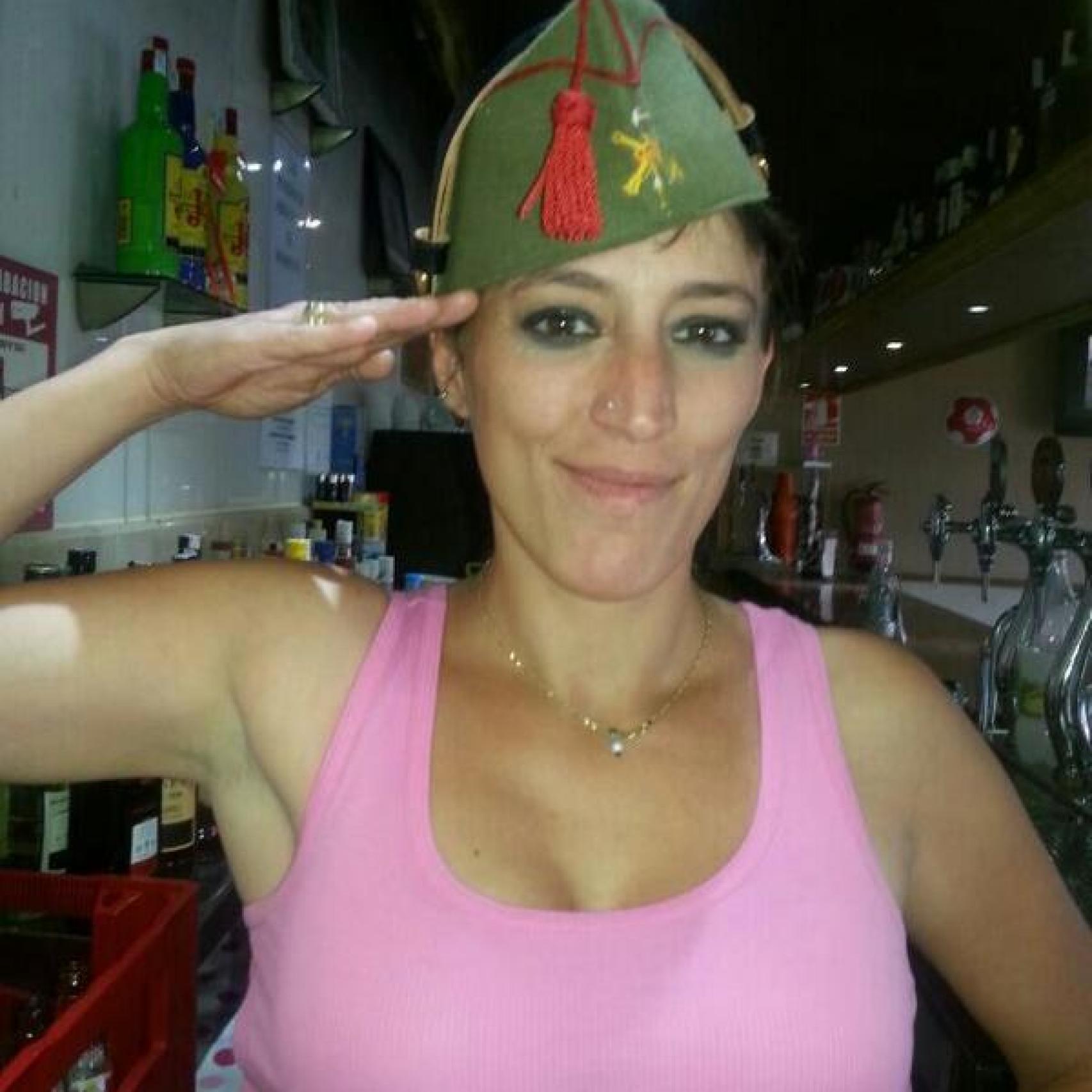 Antes de entrar en Gran Heramano fue Legionaria