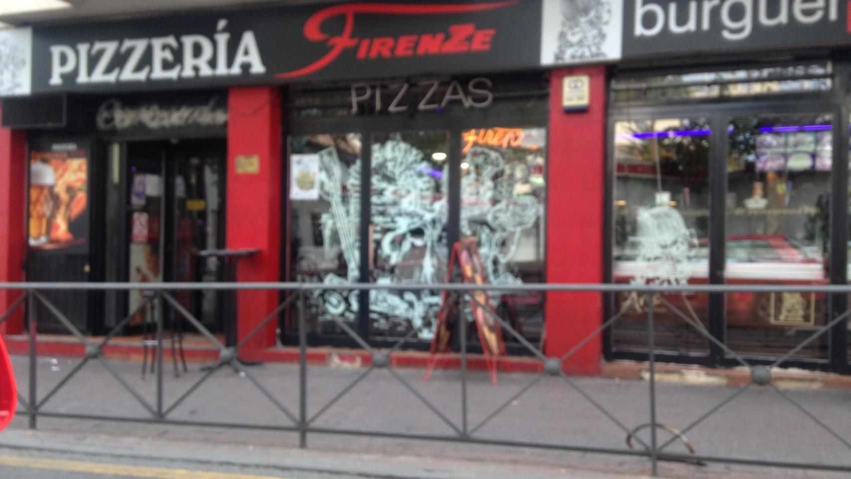 Imagen de la cafetería-pizzería donde trabaja Bea 'La Legionaria'