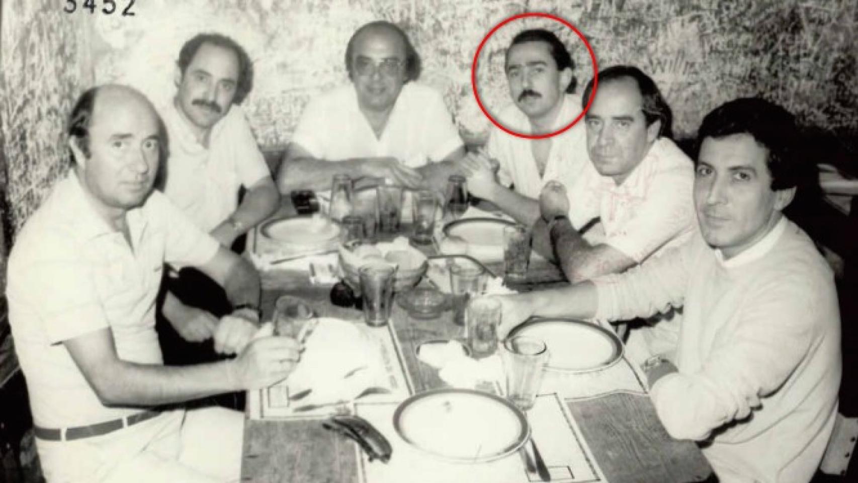 Francisco Correa en una cena en La Habana.