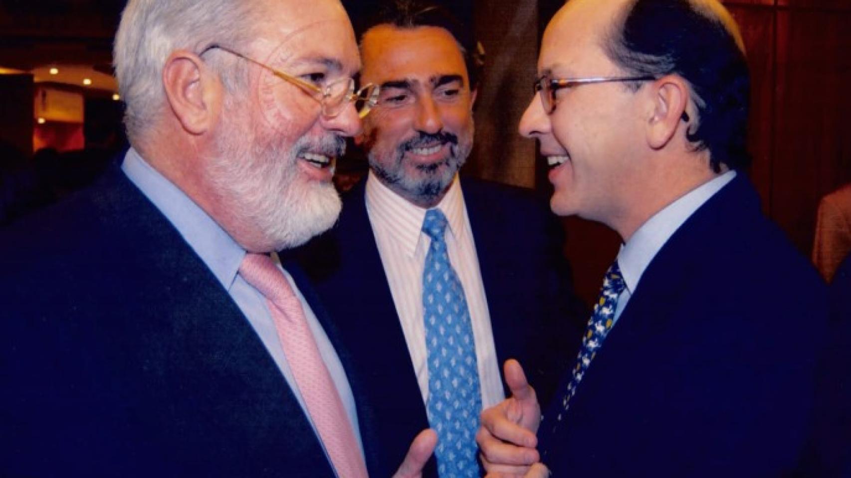 Francisco Correa junto al ministro Arias Cañete.