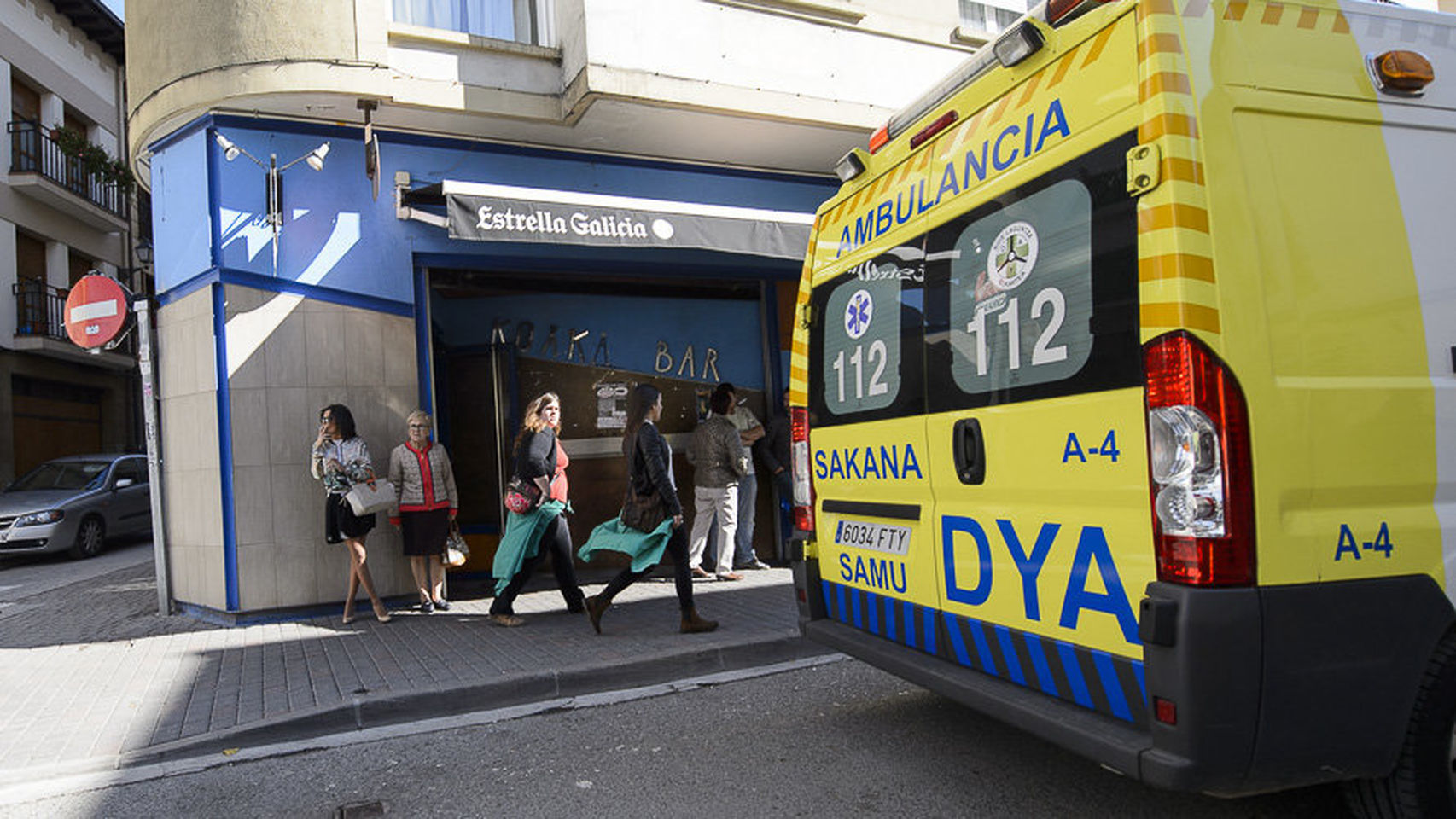 Bar donde se produjo la agresión.