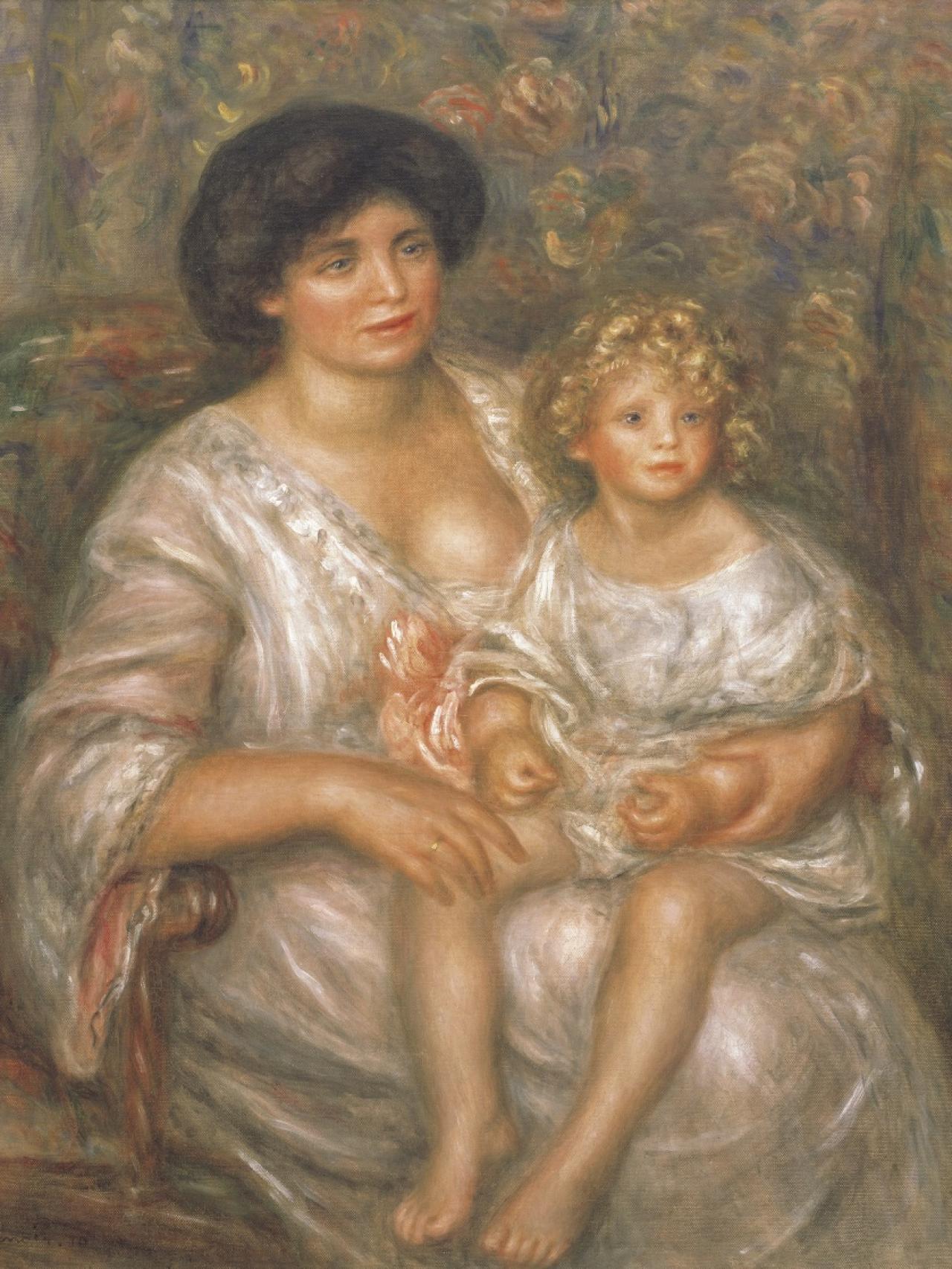 Madame Thurneyssen (1910), de Renoir, incluida en la muestra del Thyssen.