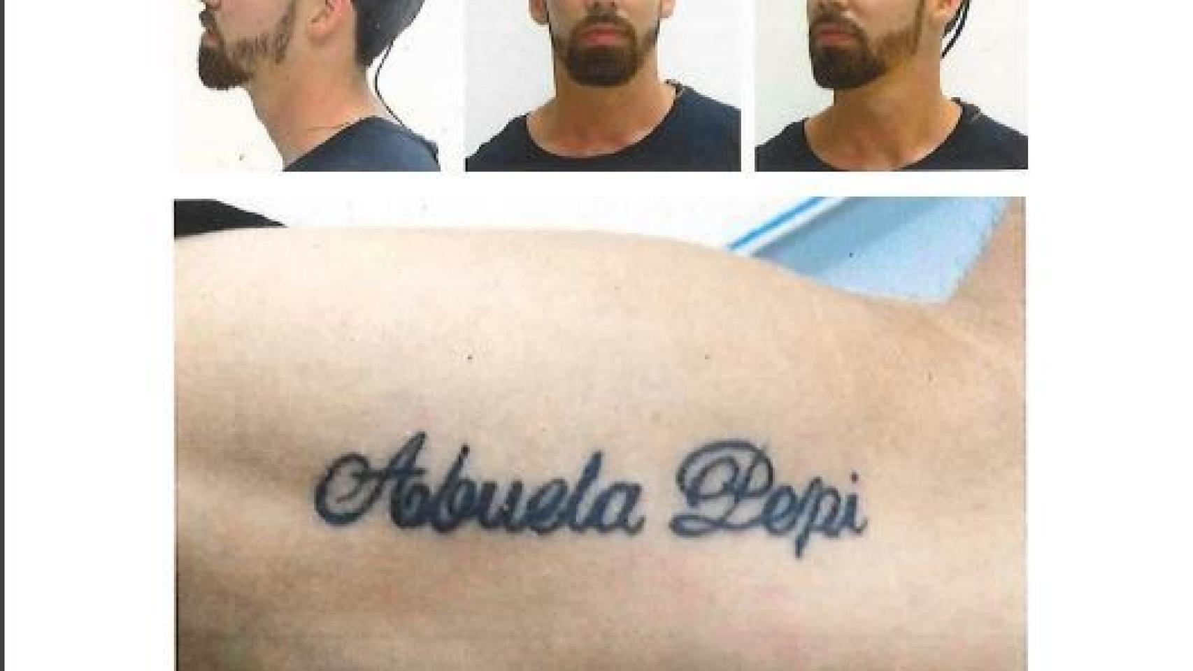 Escudero, tras la presunta violación.