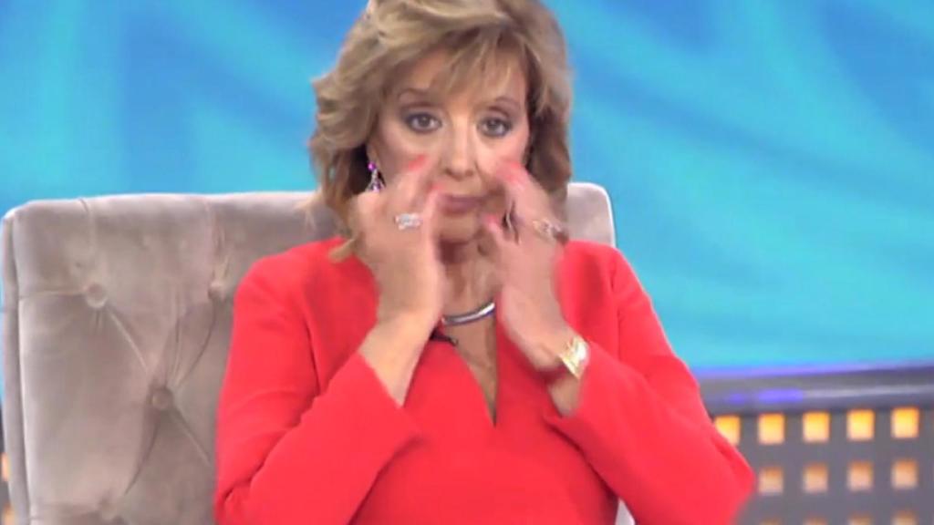 El mareo tras las cámaras de María Teresa Campos en 'QTTF'