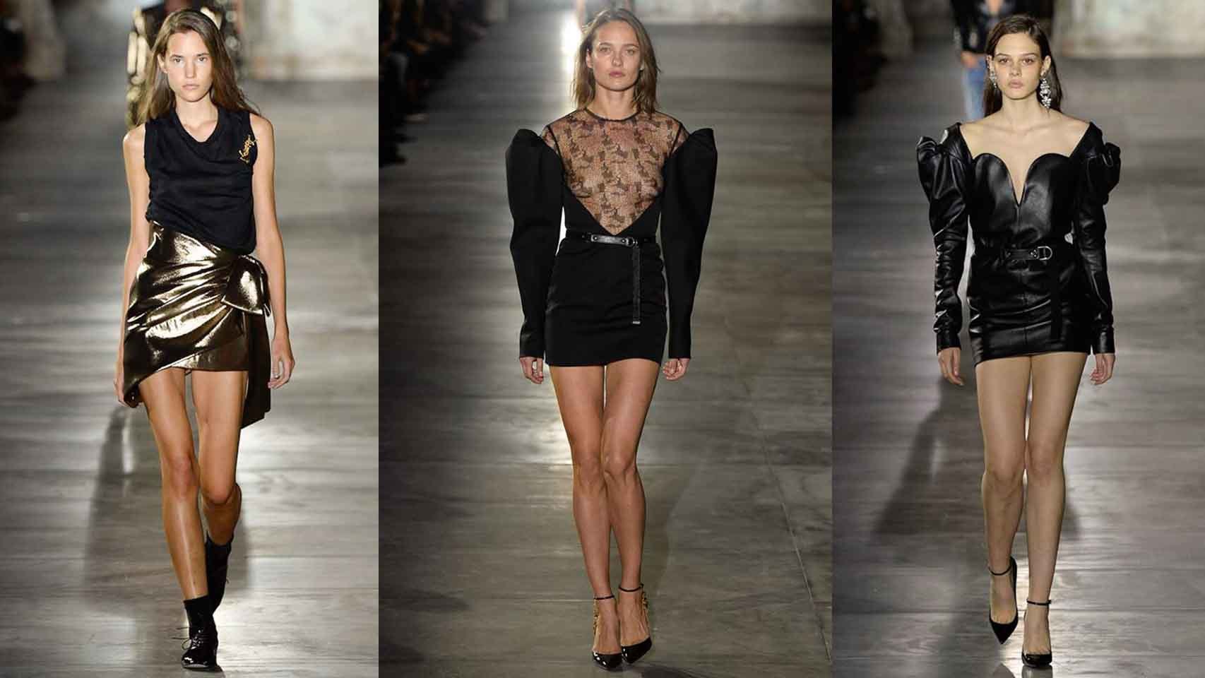 Colección Primavera-Verano 2017 de Saint Laurent.