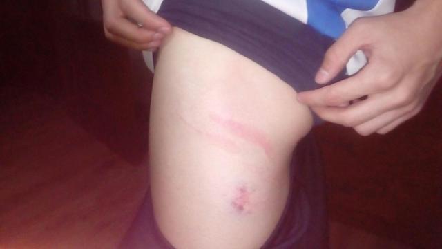 Uno de los jugadores del Torredonjimeno.