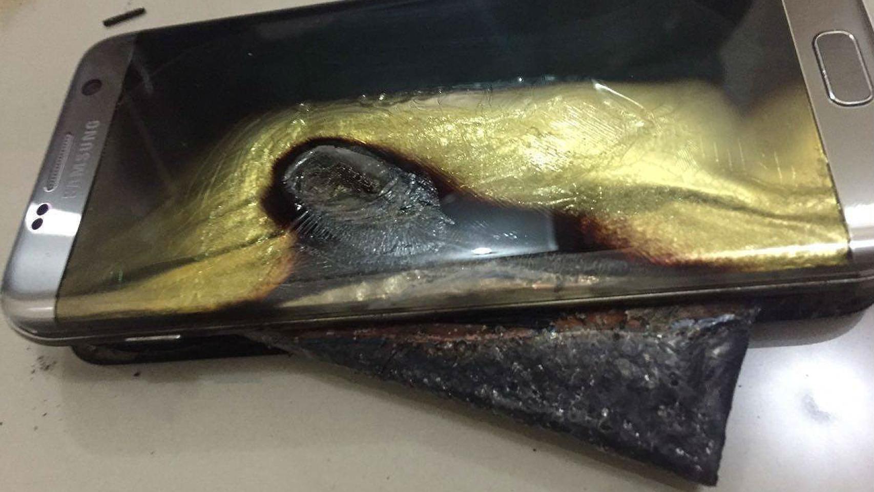 Samsung está montando puestos en los aeropuertos para retirar los Galaxy Note 7