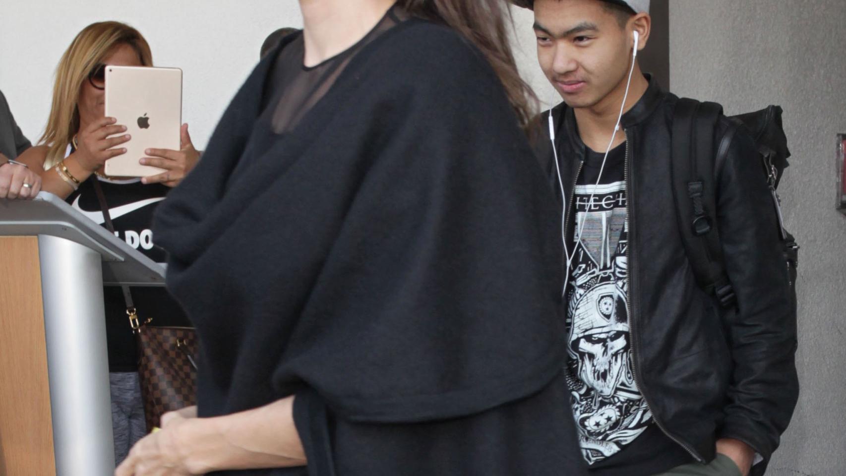 La actriz  Angelina Jolie