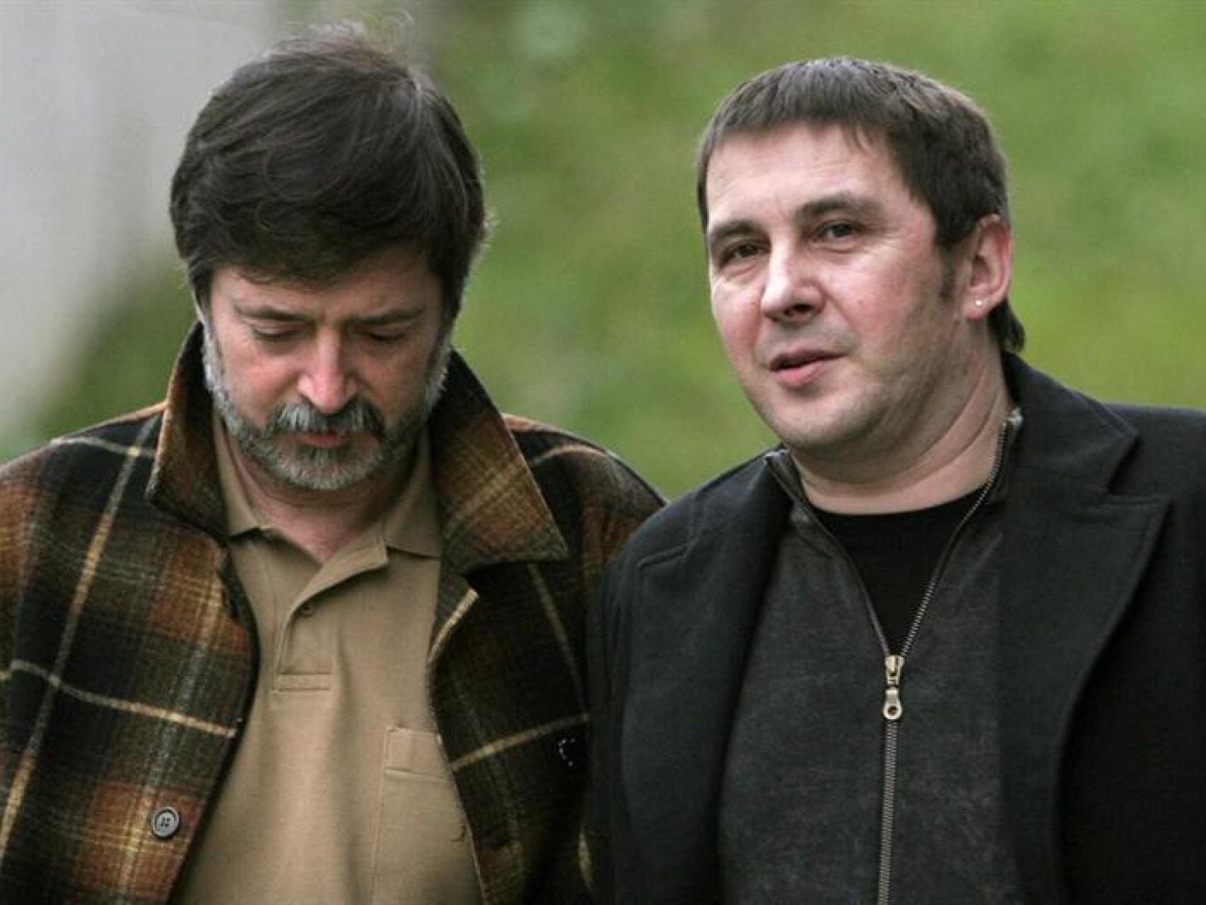 Arnaldo Otegui y Rafael Usabiaga.