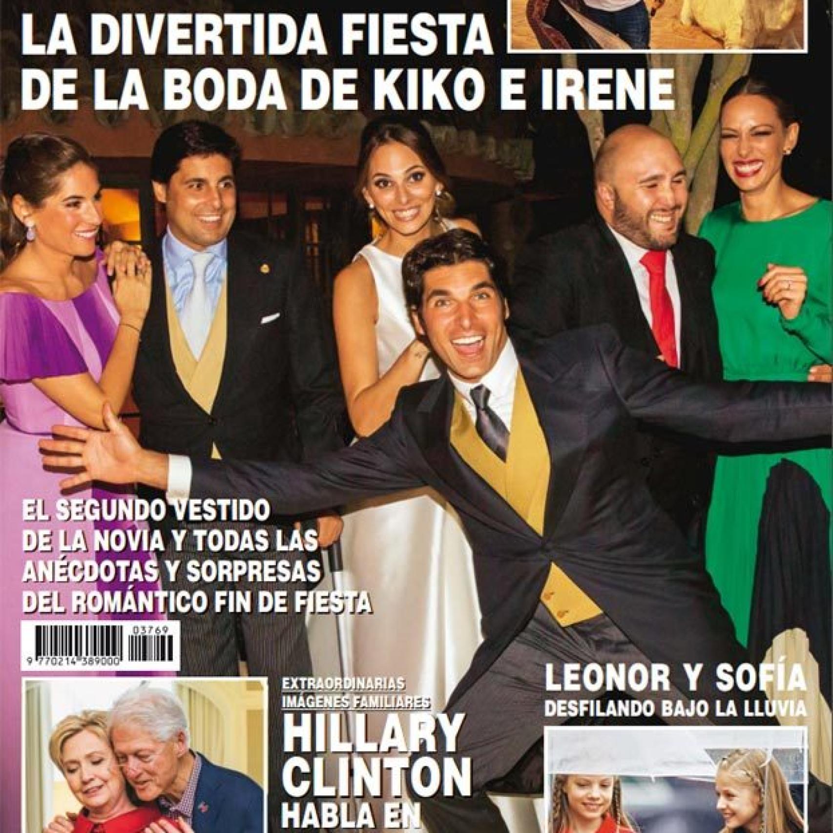 Portada de la fiesta de la boda de Kiko Rivera