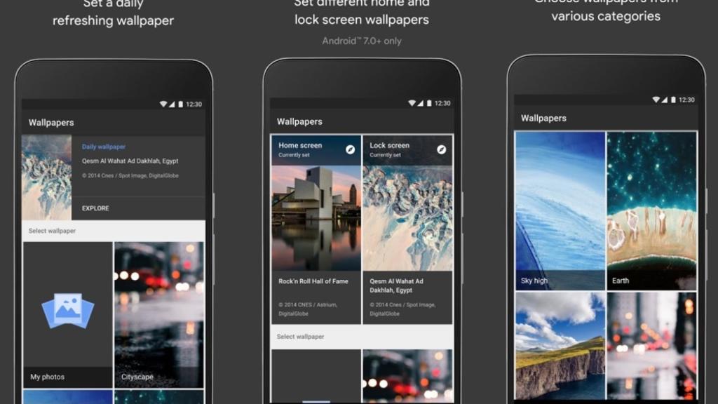 Los fondos de pantalla de Google ya están disponible para todos