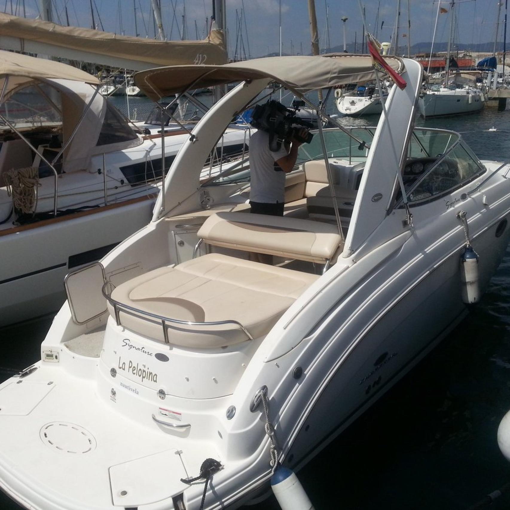 La Pelopina, el yate que donó el ex jugador culé.