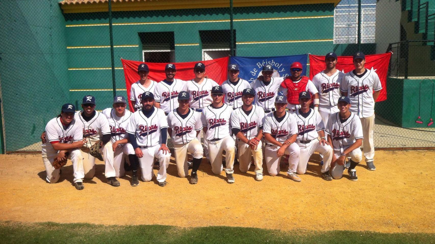 El equipo sénior del CBS Rivas.