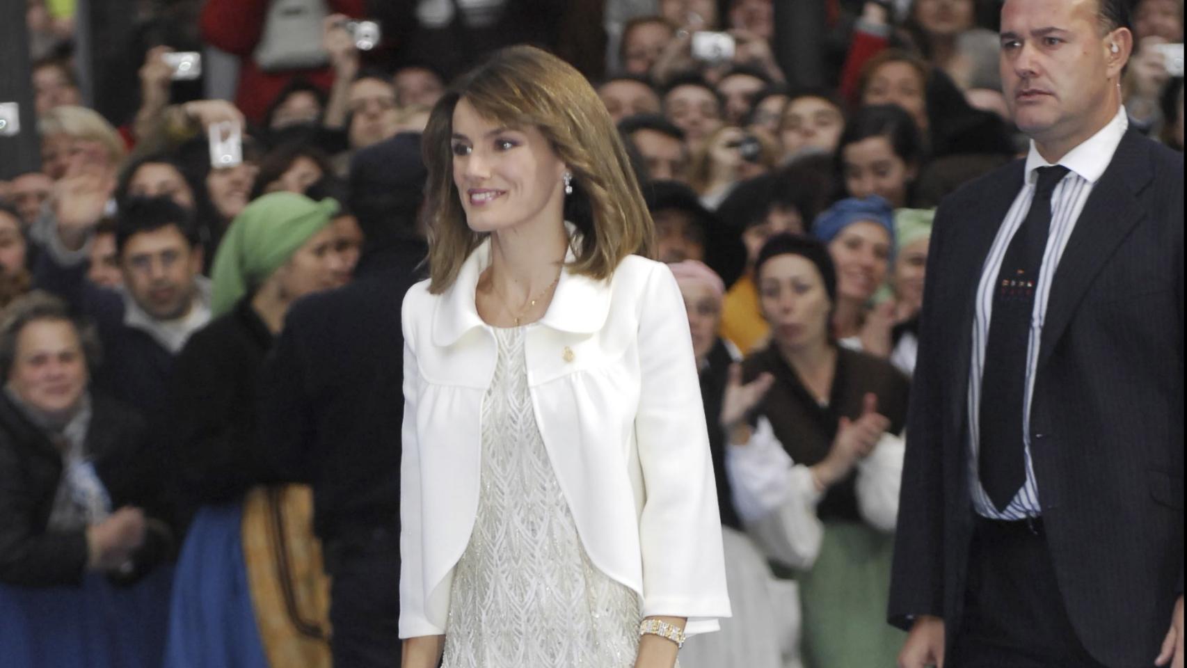 Letizia, en la edición de 2007, una de las más tristes para ella.