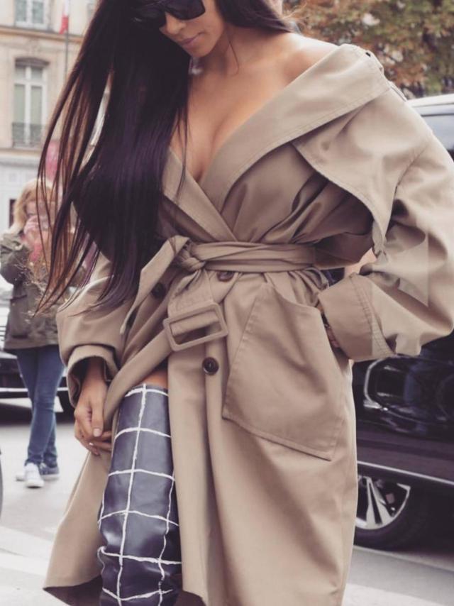 La última imagen que publicó cuando asistía a un desfile en París