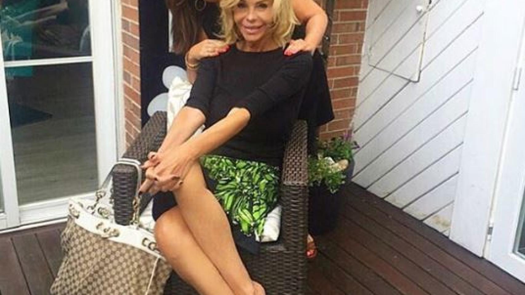 Bibiana Fernandez cuida su piel gracias a Natalia.