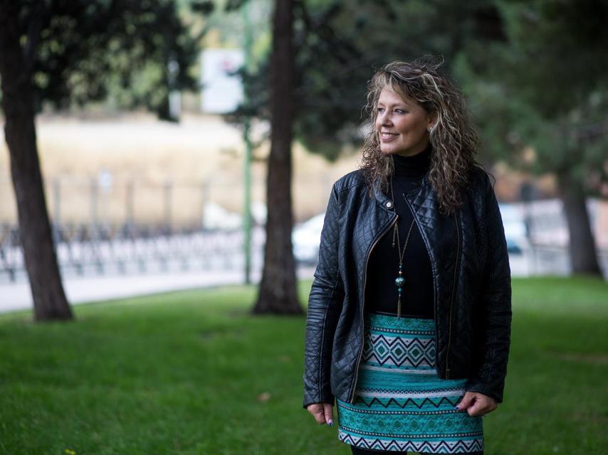 Marisol, durante la entrevista