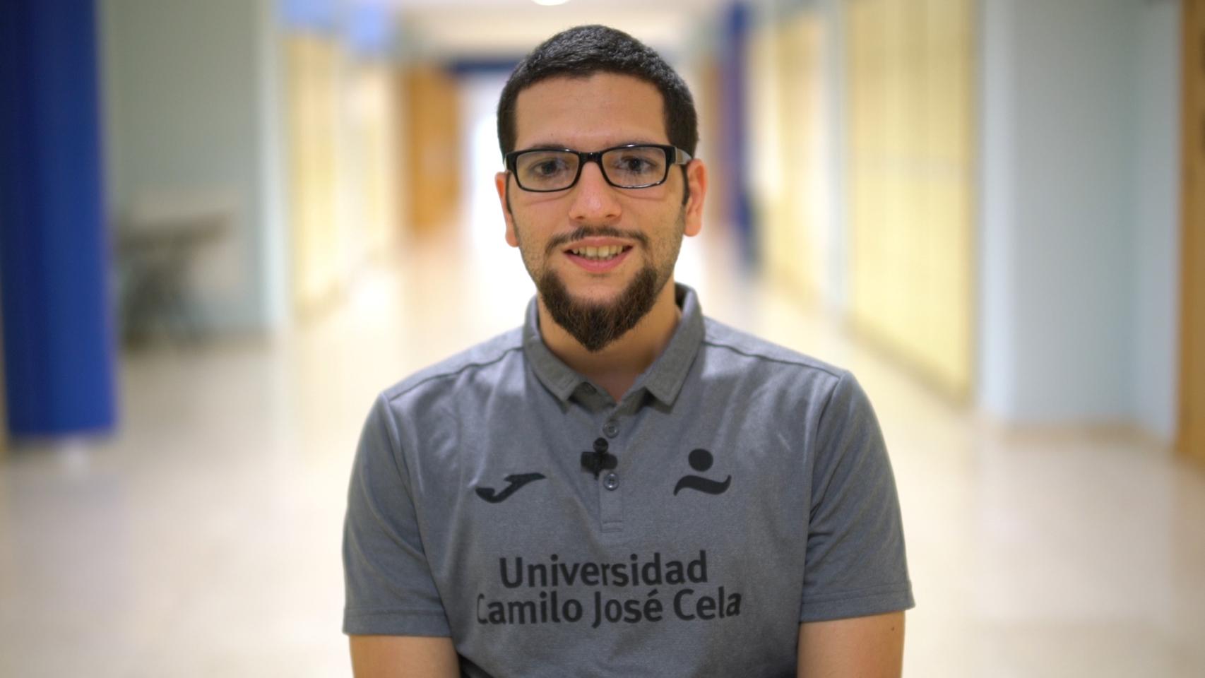 Almotaz Bellah Almala es sirio y estudiará Ciencias de la Actividad Física y del Deporte