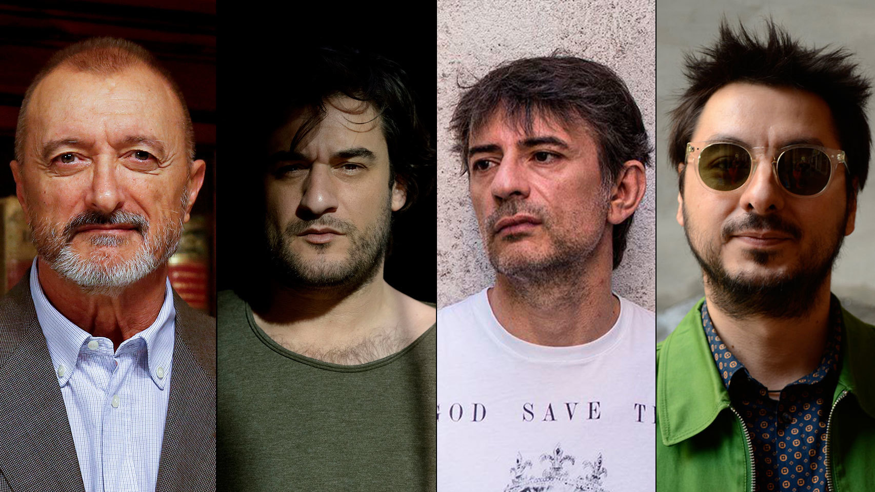 Arturo Pérez-Reverte, Antonio Lucas, Manuel Jabois y Juan Tallón, exponentes de la prosa cipotuda.