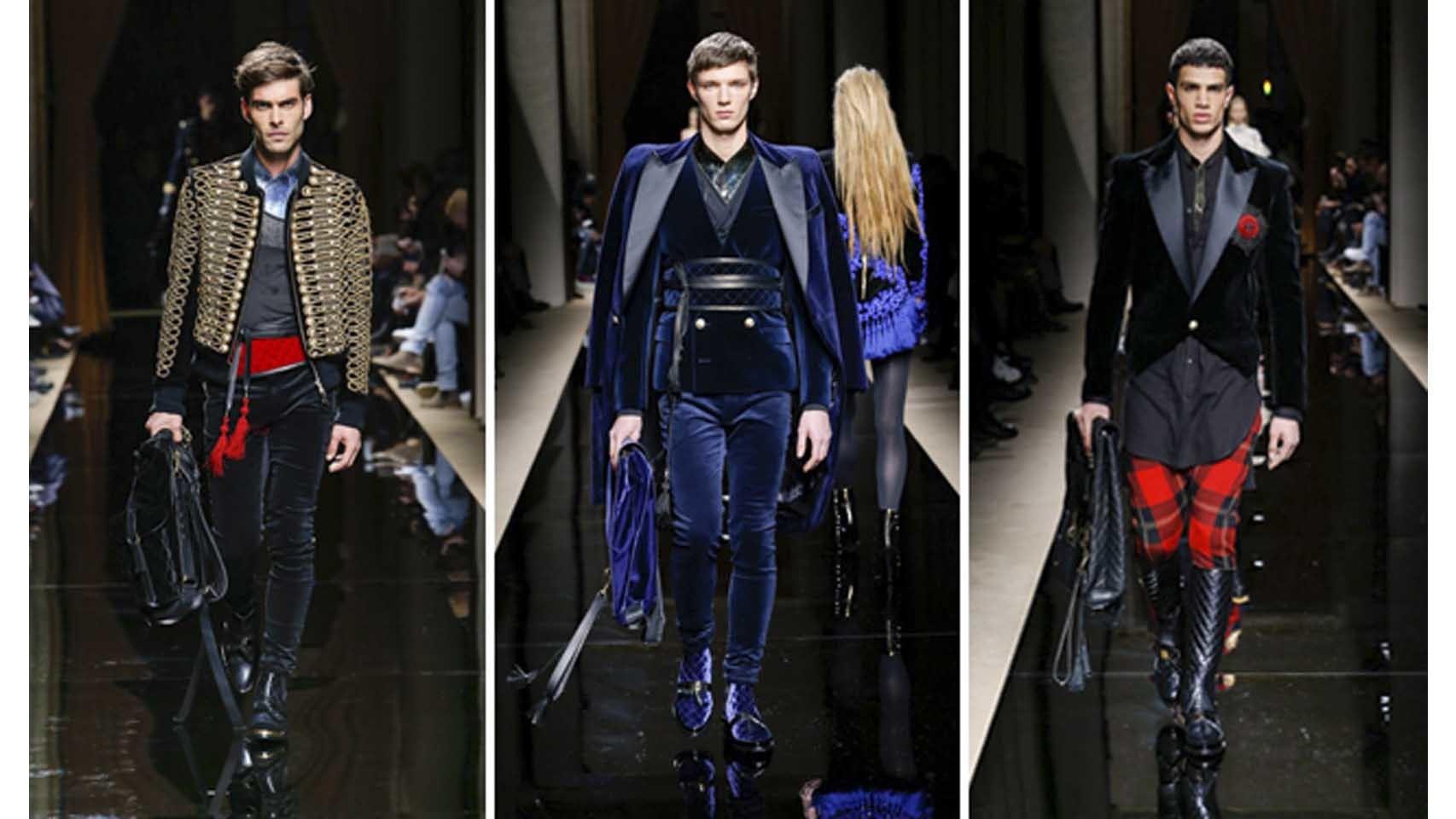 Looks de desfile de Balmain.