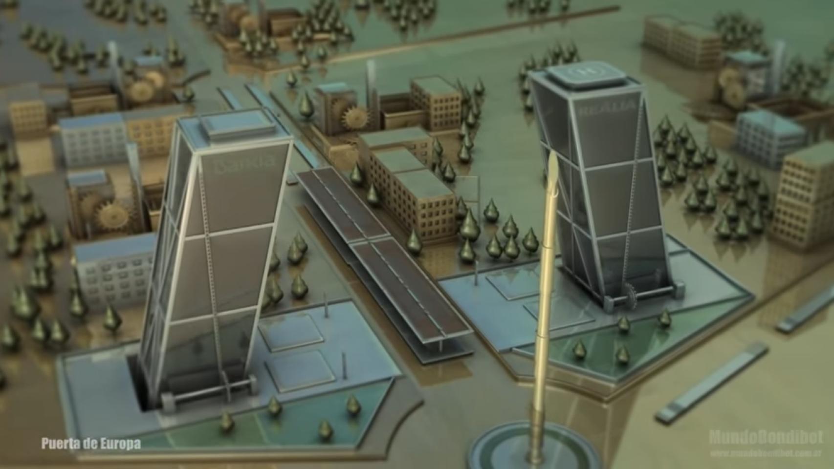 Los monumentos de Madrid convertidos en escenario de 'Juego de Tronos'.