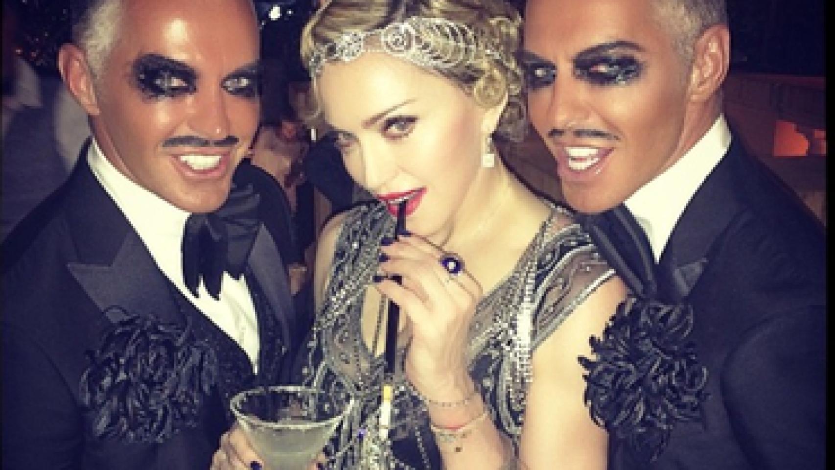 Los gemelos Caten son muy amigos de Madonna