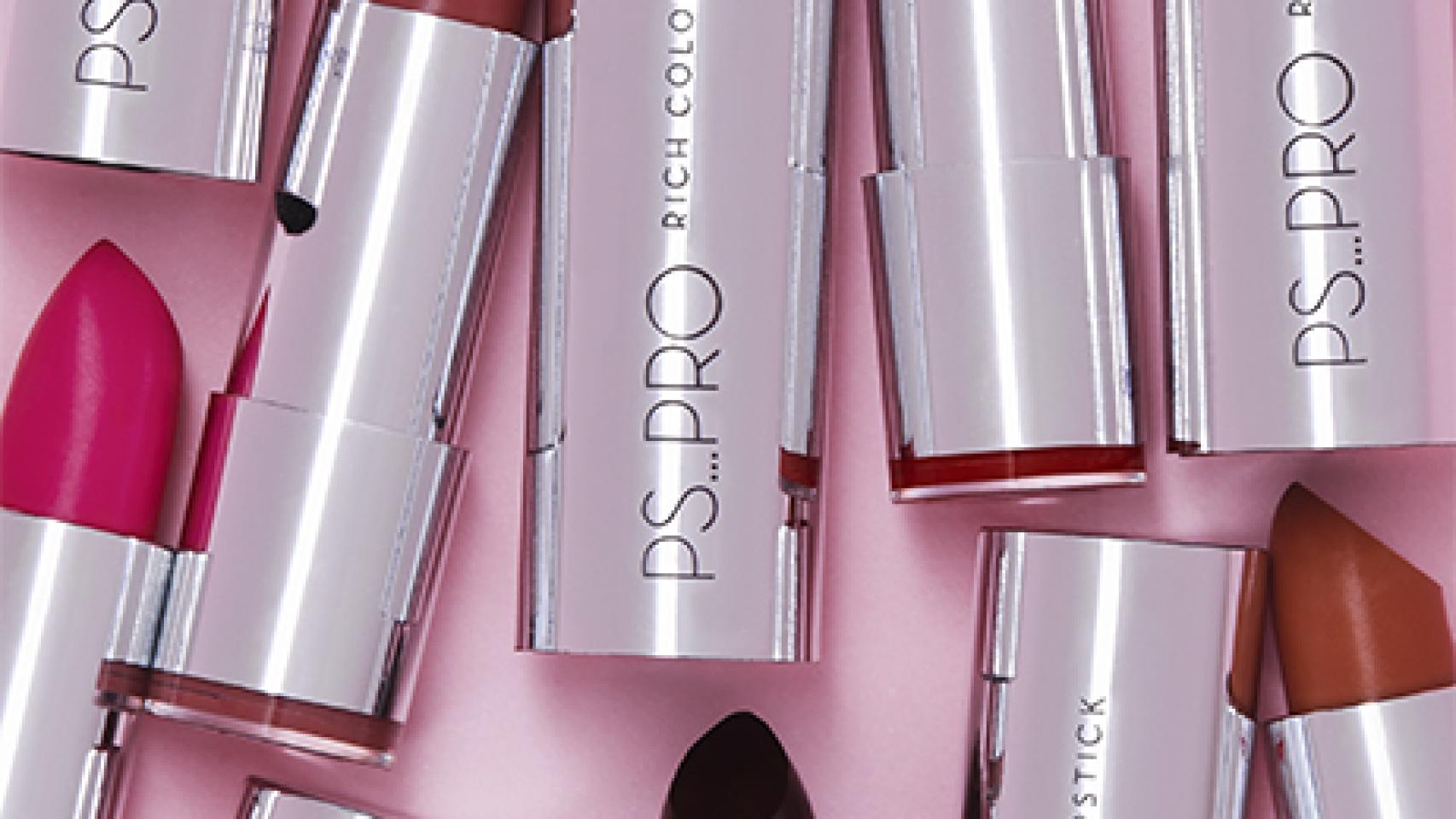 Labiales del último lanzamiento de Primark.