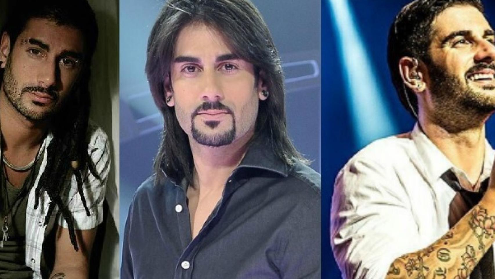 Diferentes looks de Melendi