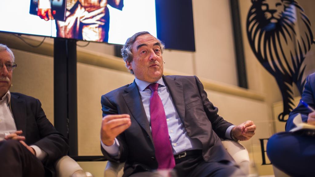 Juan Rosell, en la mesa redonda organizada por EL ESPAÑOL.