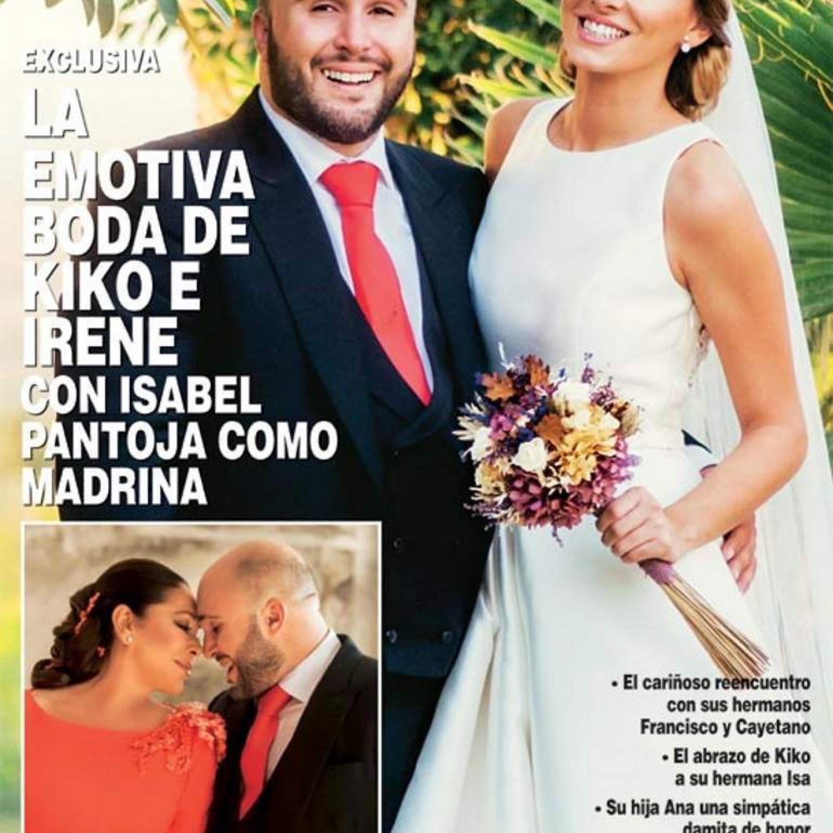 Portada de la revista ¡HOLA! con la boda de Kiko e Irene