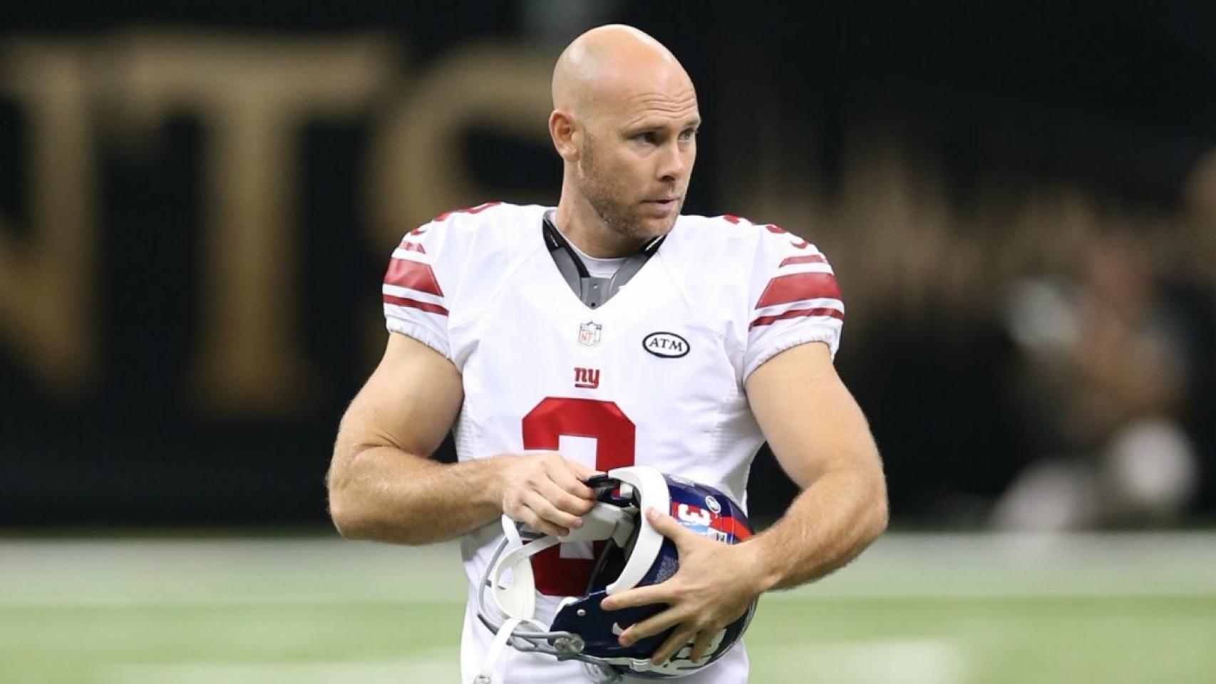 Josh Brown, con los Giants.