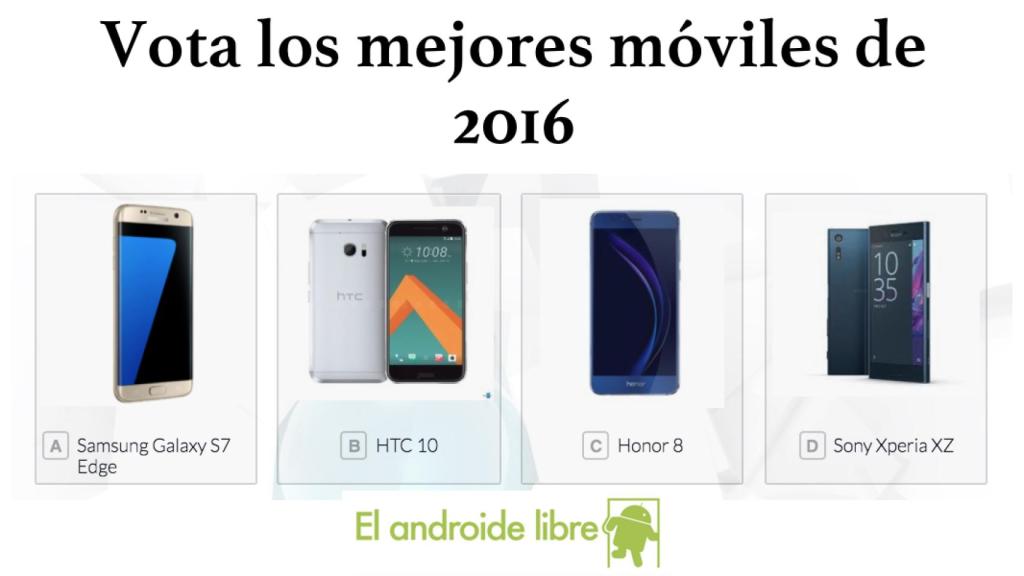 Los mejores móviles del 2016 vas a elegirlos tú