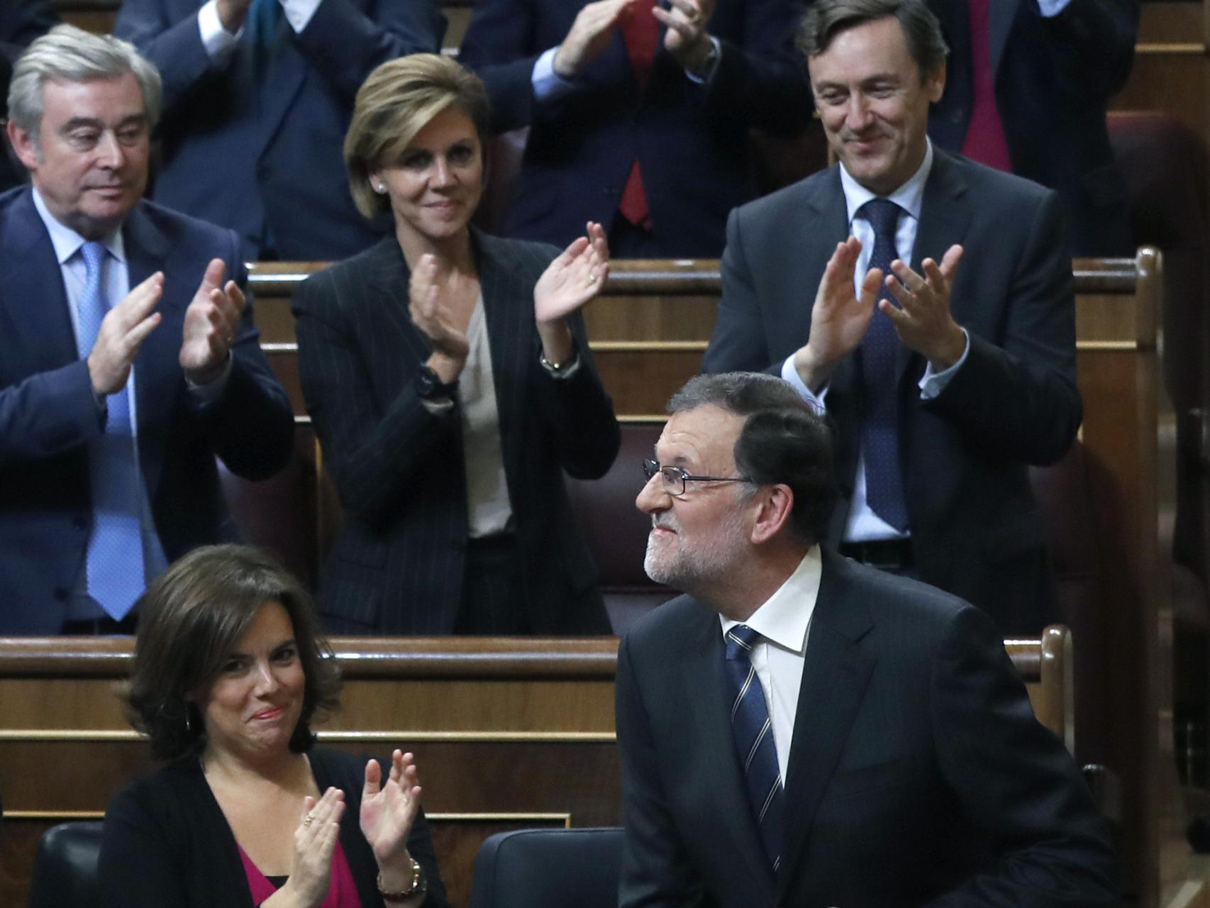 Mariano Rajoy, en el Congreso.