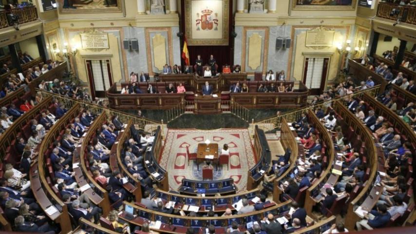 Imagen del pleno del Congreso de los Diputados.