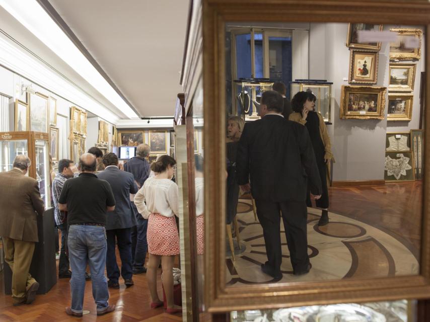 Casa Durán acogió la subasta de objetos perdidos.
