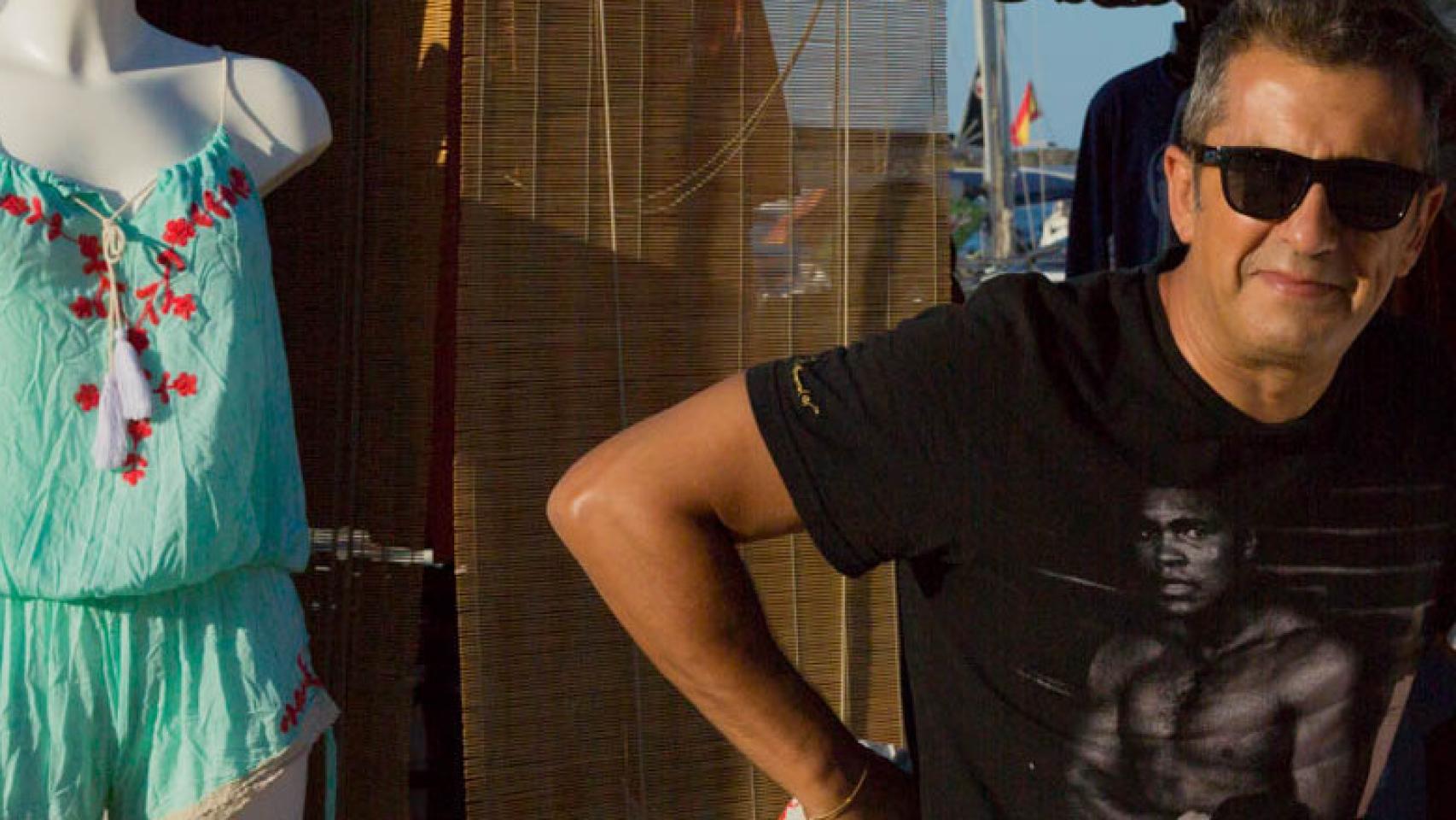 Buenafuente en Formentera de shopping